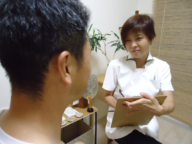 問診中の医師と患者